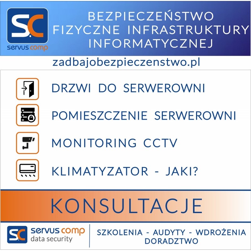 BEZPIECZEŃSTWO FIZYCZNE INFRASTRUKTURY INFORMATYCZNEJ