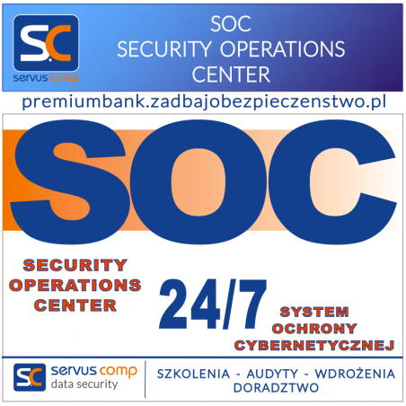 ZASTOSOWANIE SOC - SYSTEMU OCHRONY CYBERNETYCZNEJ I NARZĘDZI ELEKTRONICZNEGO NADZORU W ICT BANKU Z ODNIESIENIEM DO WYTYCZNYCH EBA i DORA